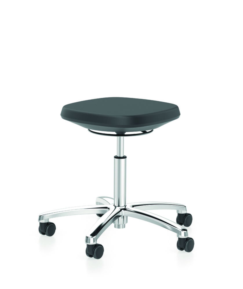 Laboratory stool Labsit, with castors