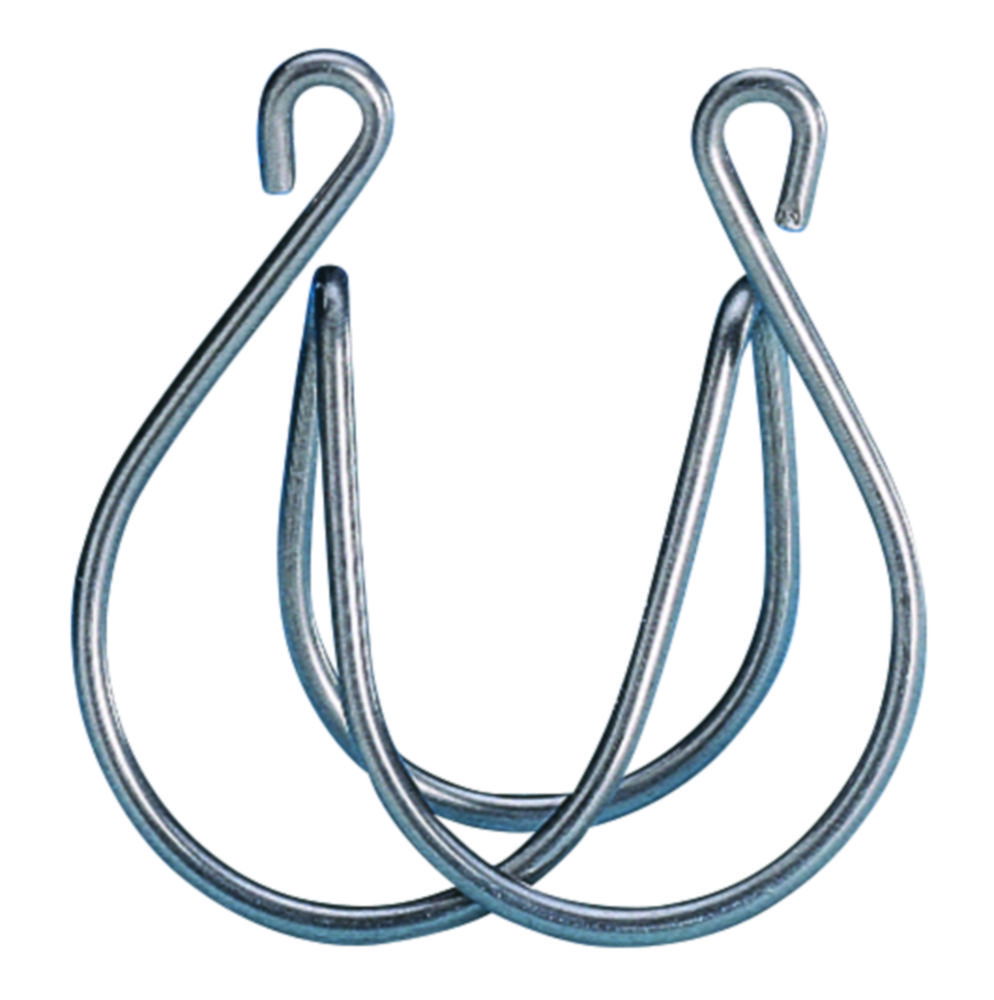 Ground joint clips for sleeve connections, wire, Chrome-nickel steel Ground joint clips for sleeve connections, wire, Chrome-nickel steel