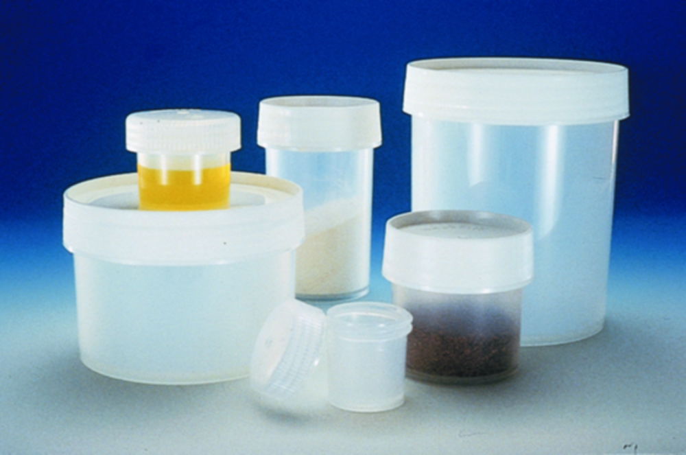 Jars with screw cap Nalgene™, PPCO Jars with screw cap Nalgene™, PPCO