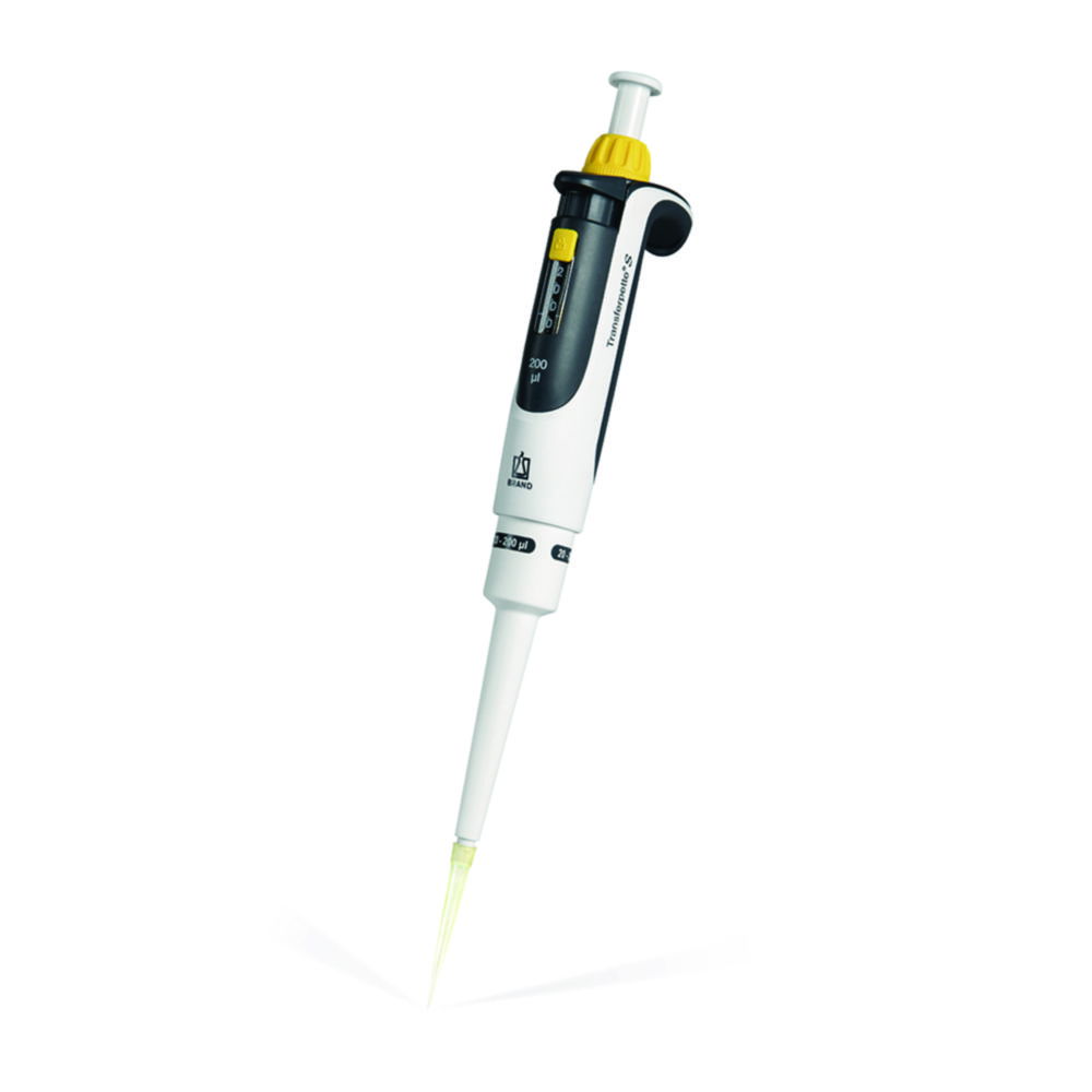 Single channel microliter pipettes, Transferpette® S, variable Single channel microliter pipettes, Transferpette® S, variable