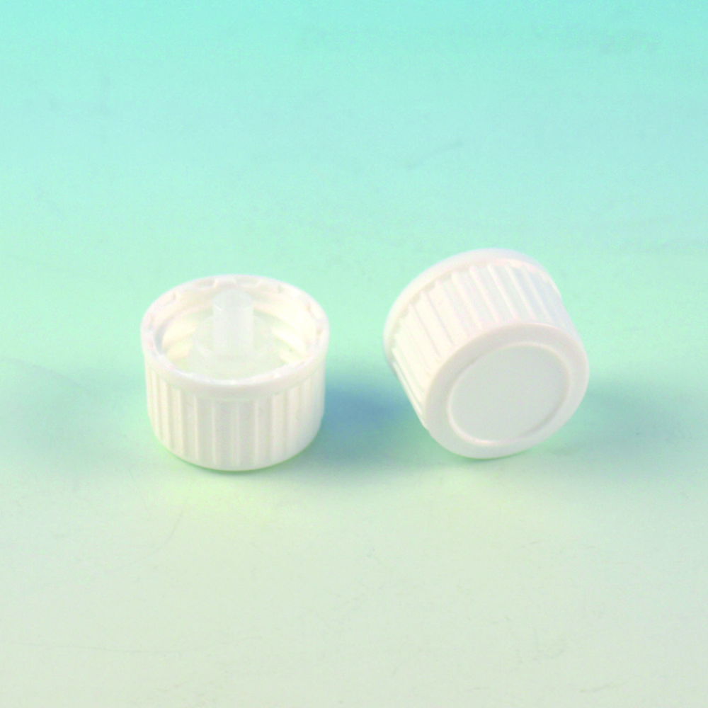 Drop screw caps, tamper-evident Drop screw caps, tamper-evident
