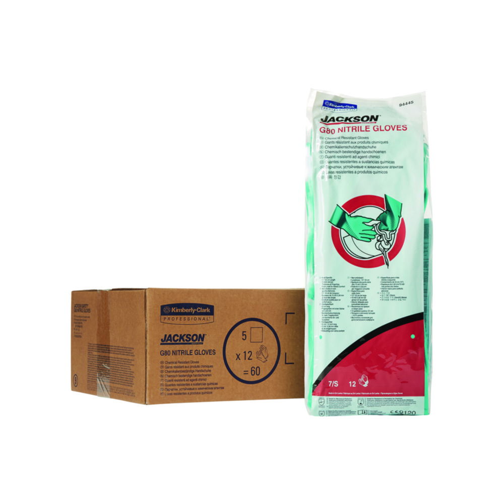 Chemical Protection Glove KleenGuard® G80, Nitril Chemical Protection Glove KleenGuard® G80, Nitril