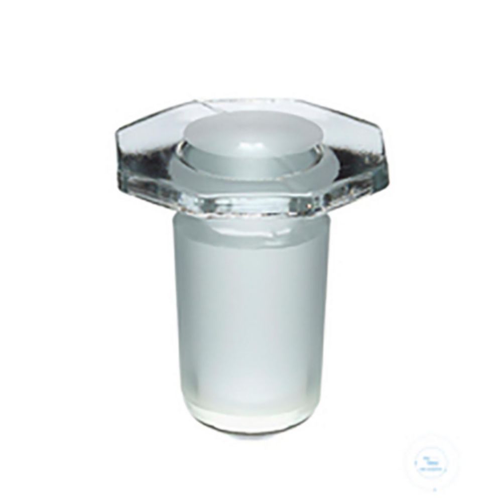Glass stoppers for water sampling bottles behrotest®, boro 3.3 Glass stoppers for water sampling bottles behrotest®, boro 3.3