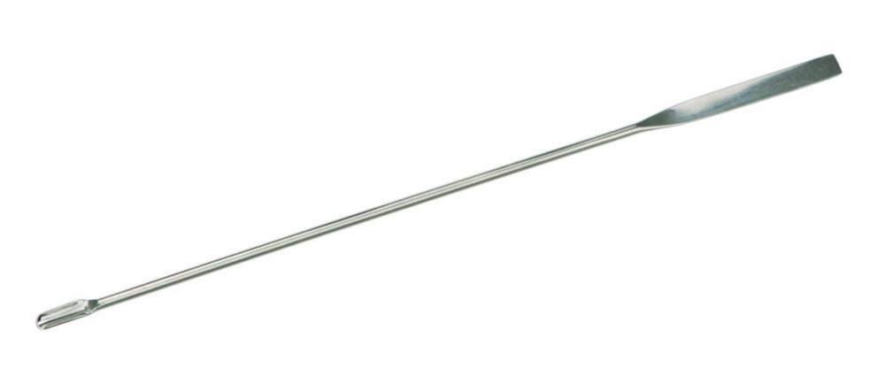 Micro spoon spatulas, 18/10 steel, scoop shape