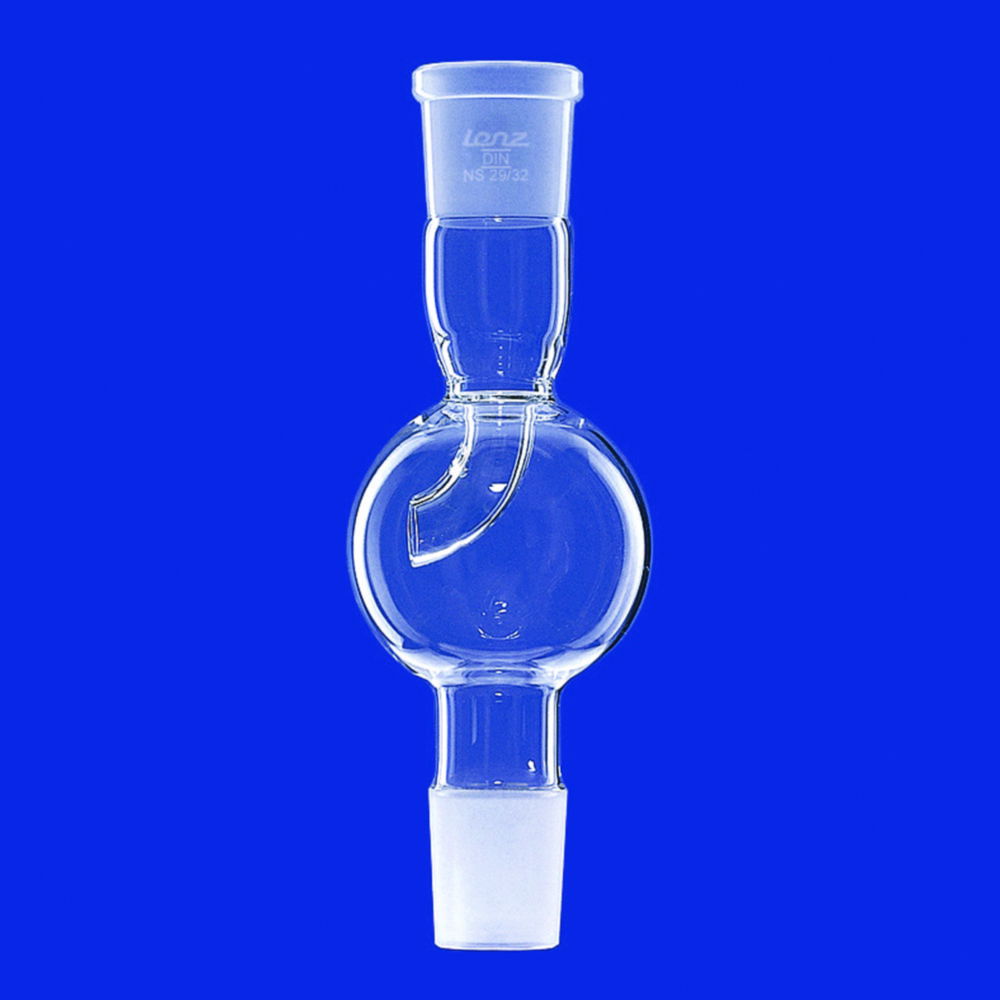 Splash heads acc. to Stutzer, straight, DURAN® tubing