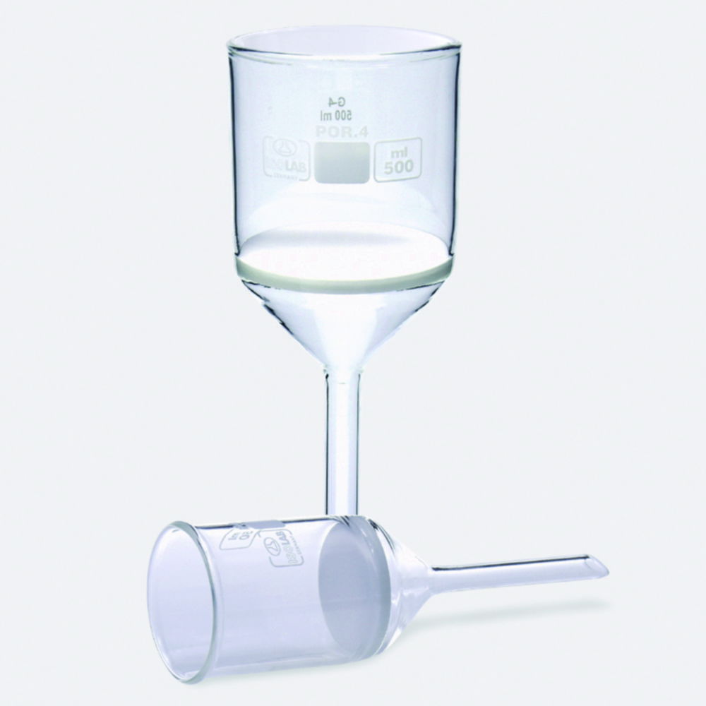 Filter funnels, borosilicate glass Filter funnels, borosilicate glass