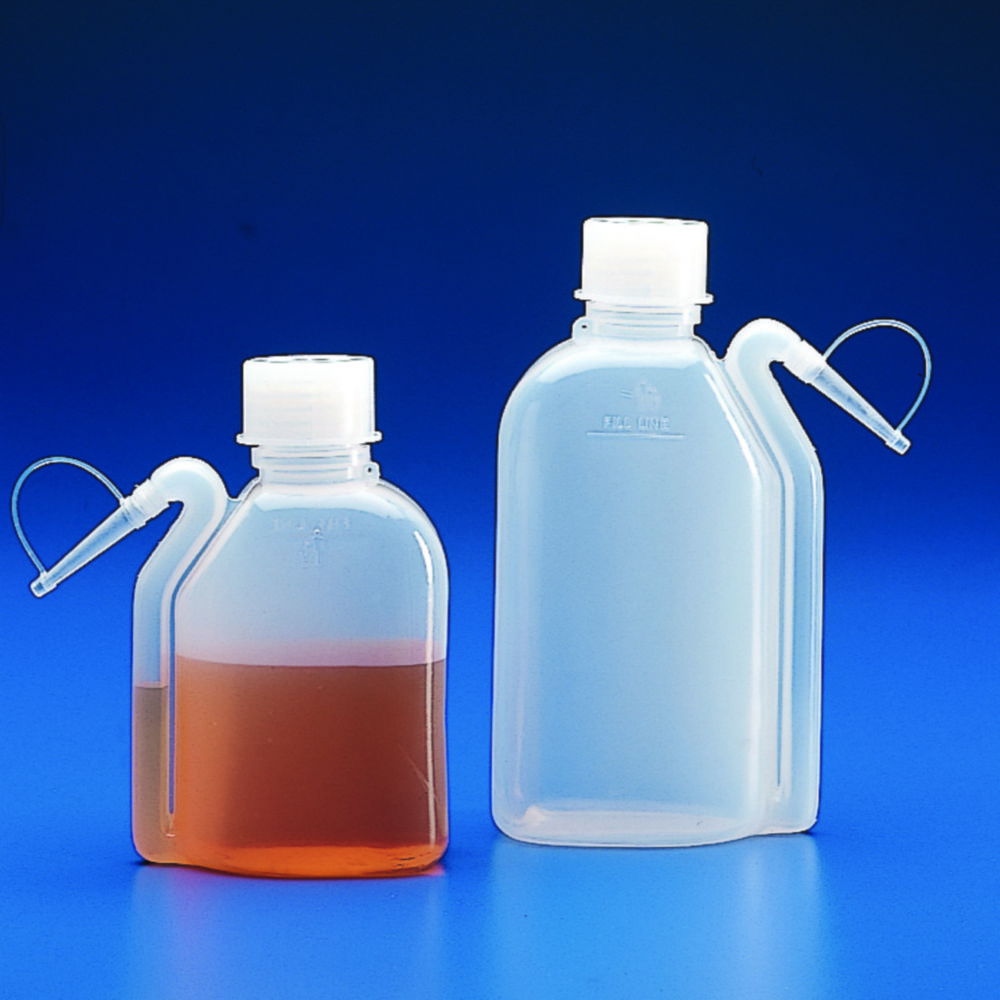 Wash bottles, PE Wash bottles, PE