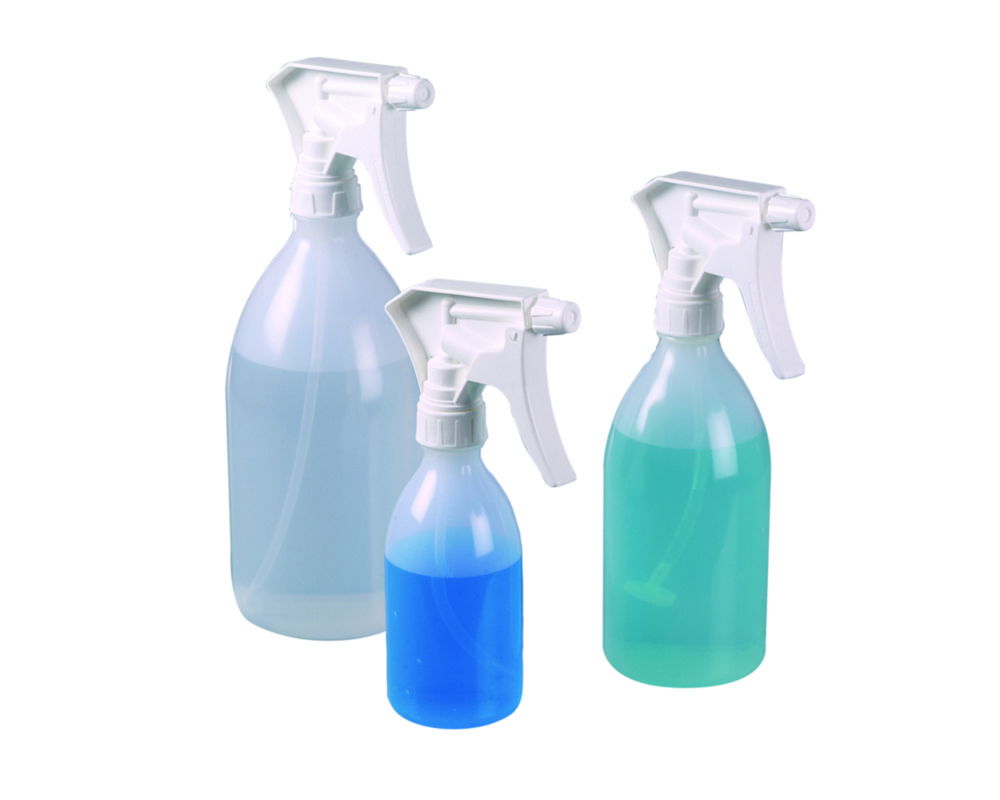 Spray bottles LaboPlast®, PE / PP Spray bottles LaboPlast®, PE / PP