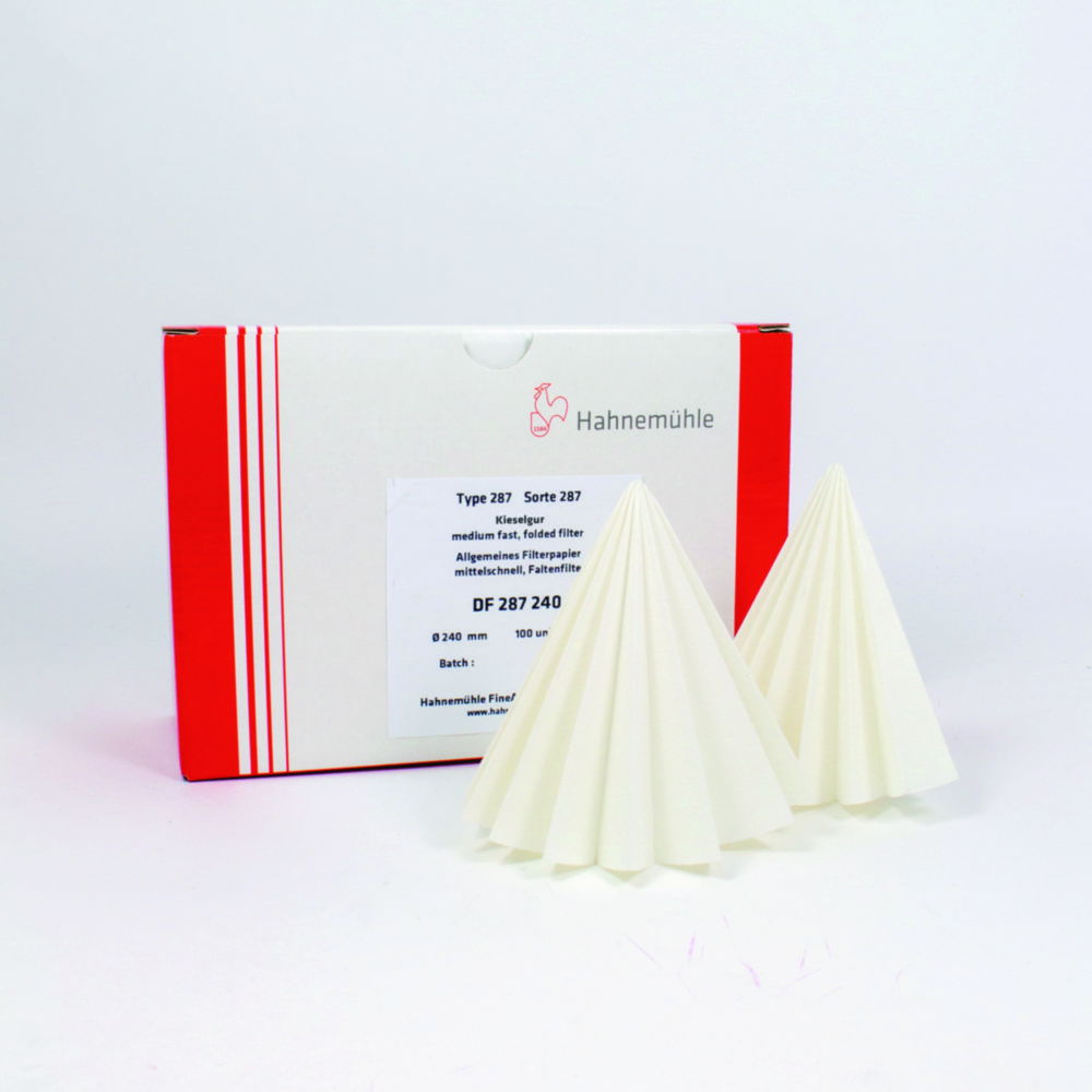 Kieselguhr Filter Paper 287, round filters