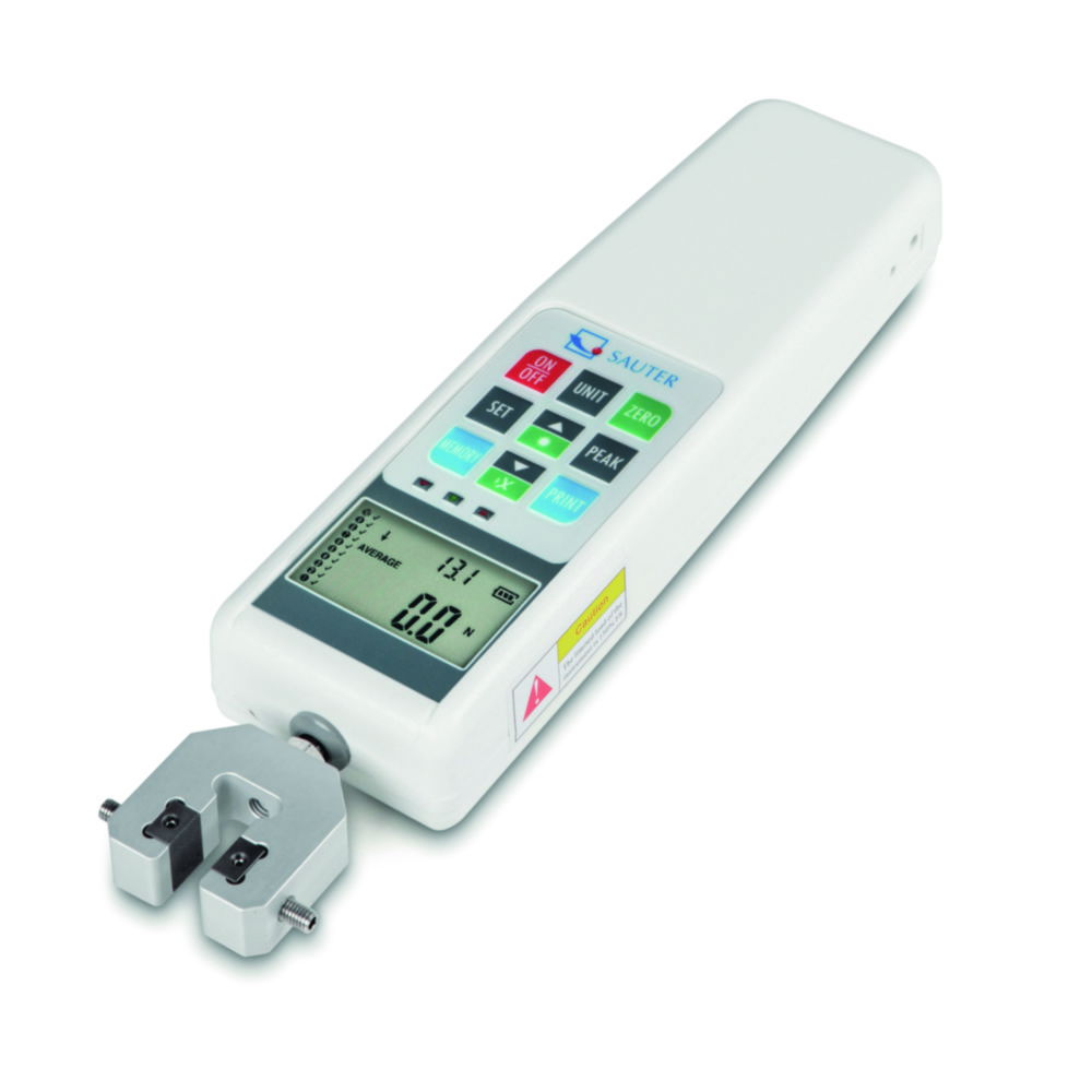 Digital force gauge FH-S with screw-in tension clamp Digital force gauge FH-S with screw-in tension clamp