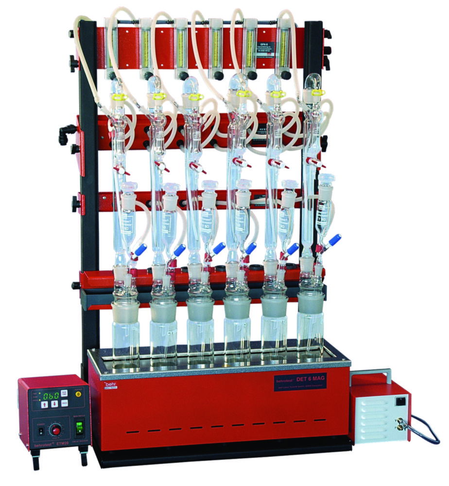 Complete Cyanide Distillation Unit, 6 Sample Places Complete Cyanide Distillation Unit, 6 Sample Places