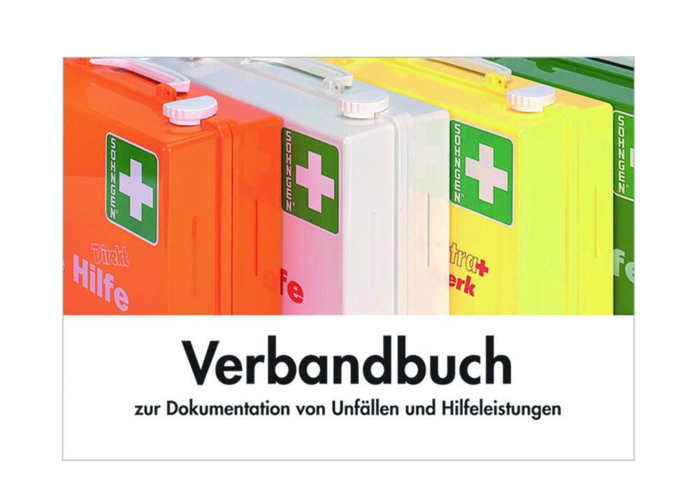 Book for first aid documentation DIN A5 Book for first aid documentation DIN A5