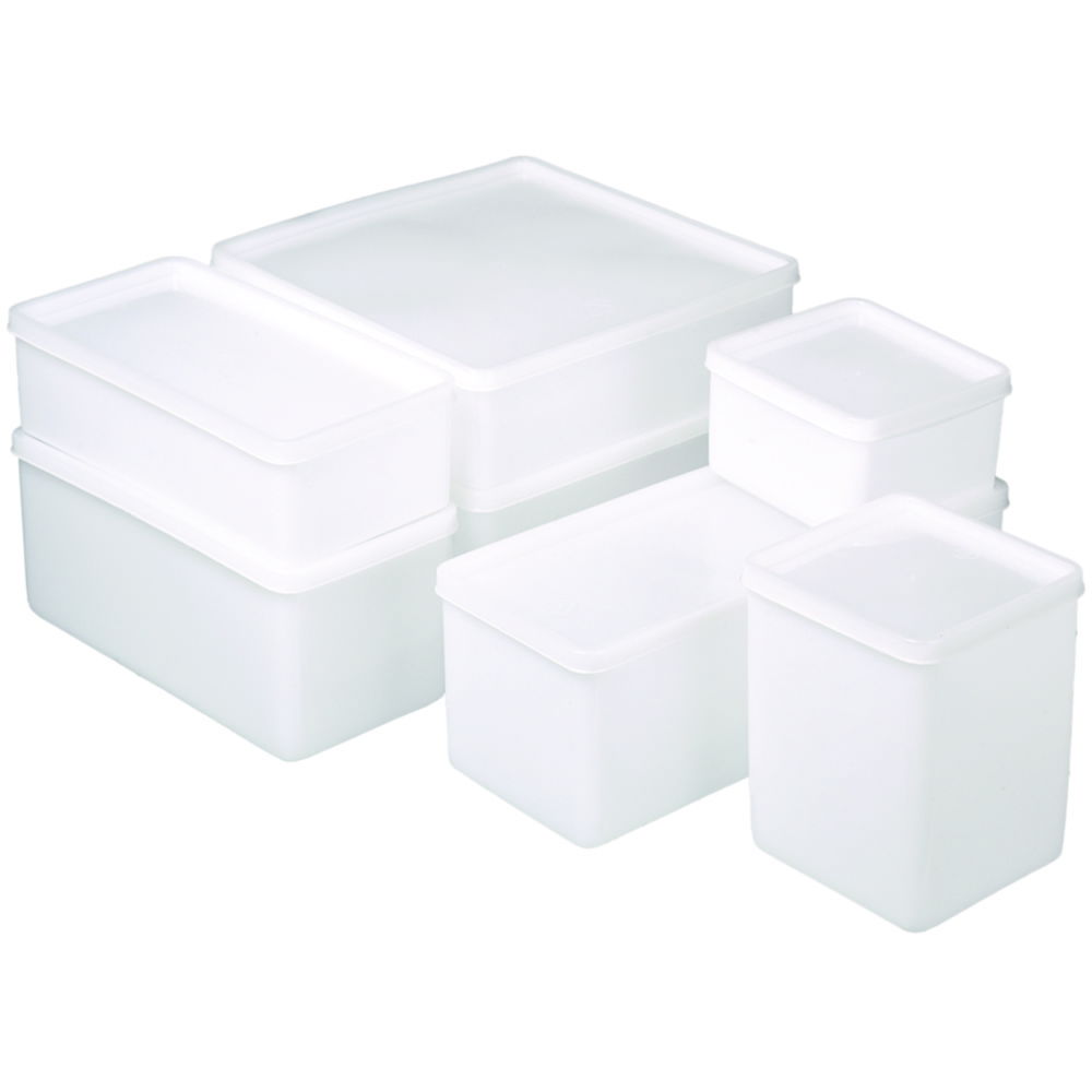 All-purpose boxes, square shaped, PE All-purpose boxes, square shaped, PE
