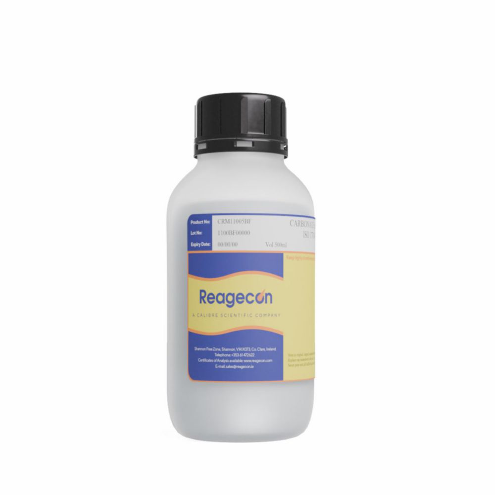 Carbonate pH buffer solution at 20 °C, certified reference material (CRM) Carbonate pH buffer solution at 20 °C, certified reference material (CRM)
