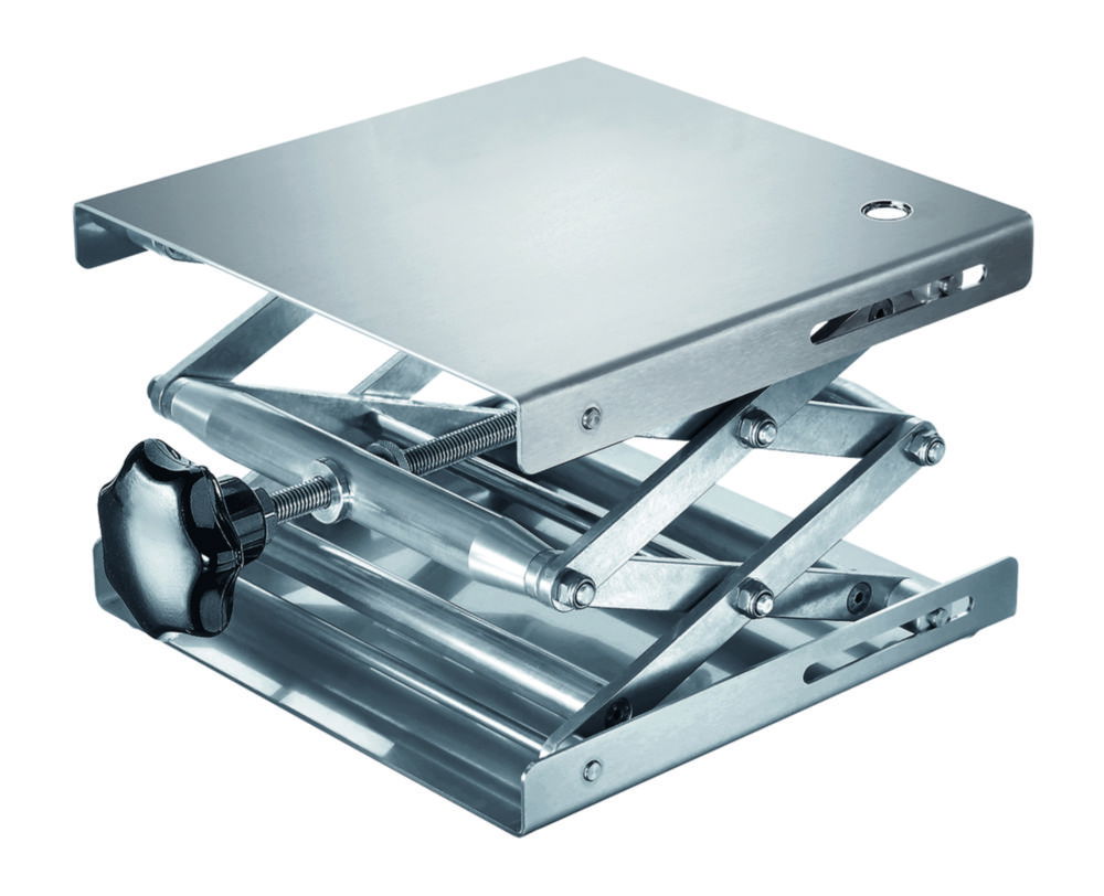 Laboratory jacks, Stainless steel Laboratory jacks, Stainless steel
