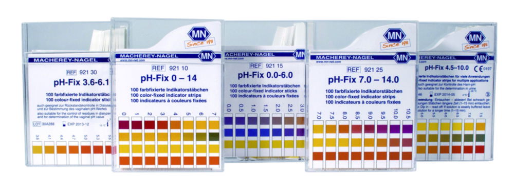 pH-Fix indicator strips, special pH-Fix indicator strips, special