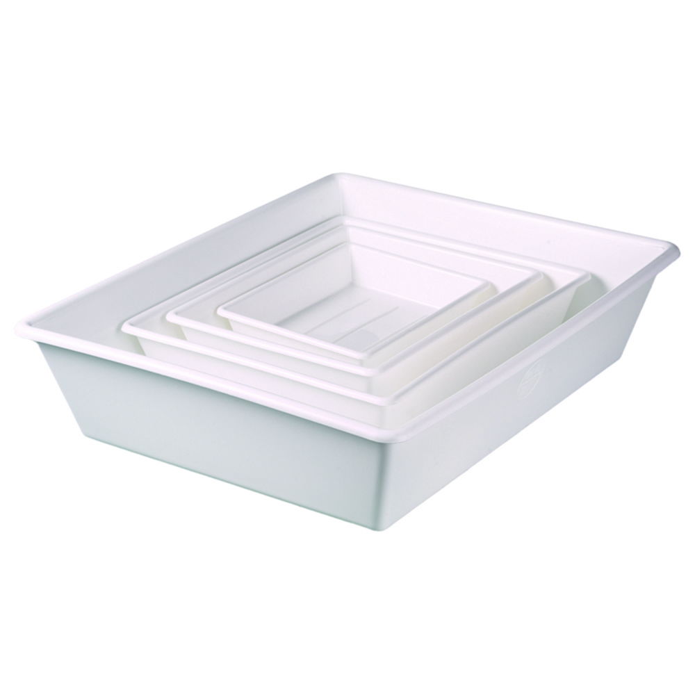Laboratory tray LaboPlast®, set large, PP Laboratory tray LaboPlast®, set large, PP