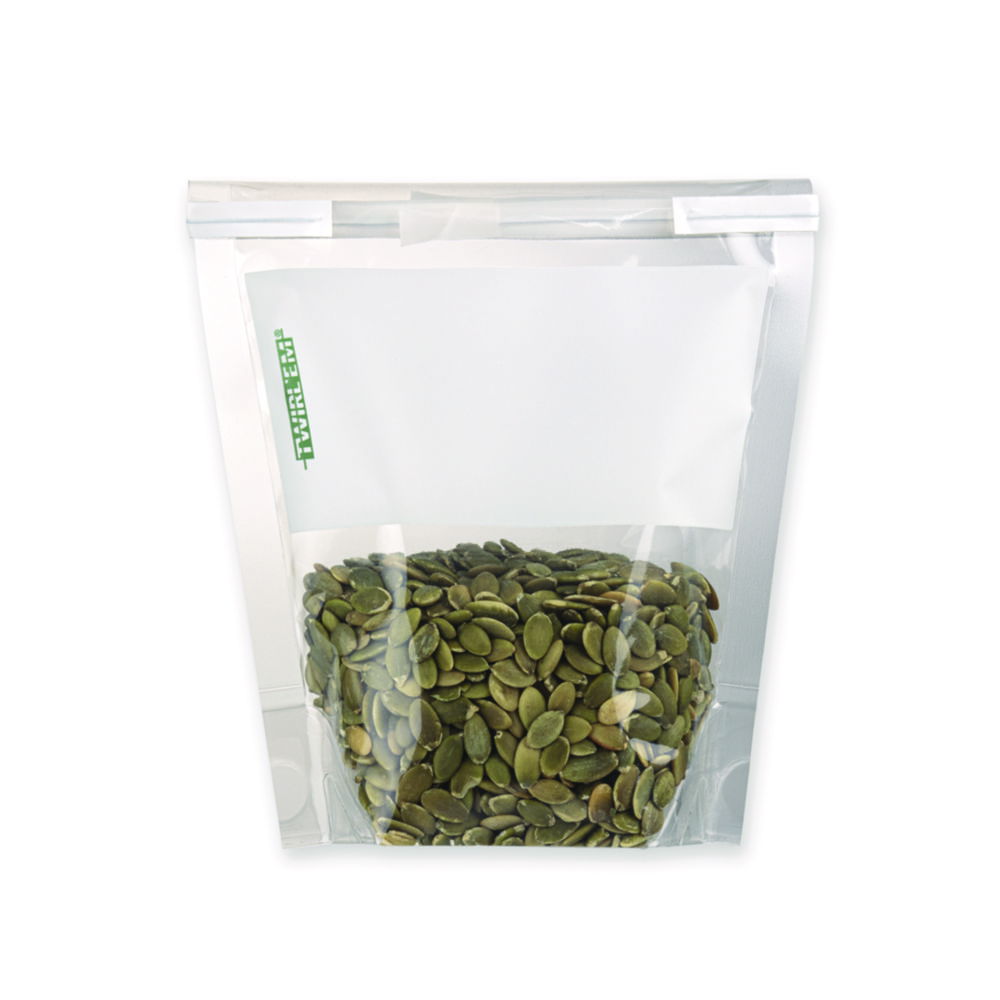 Stand-Up bags, TWIRL’EM, with writing area Stand-Up bags, TWIRL’EM, with writing area