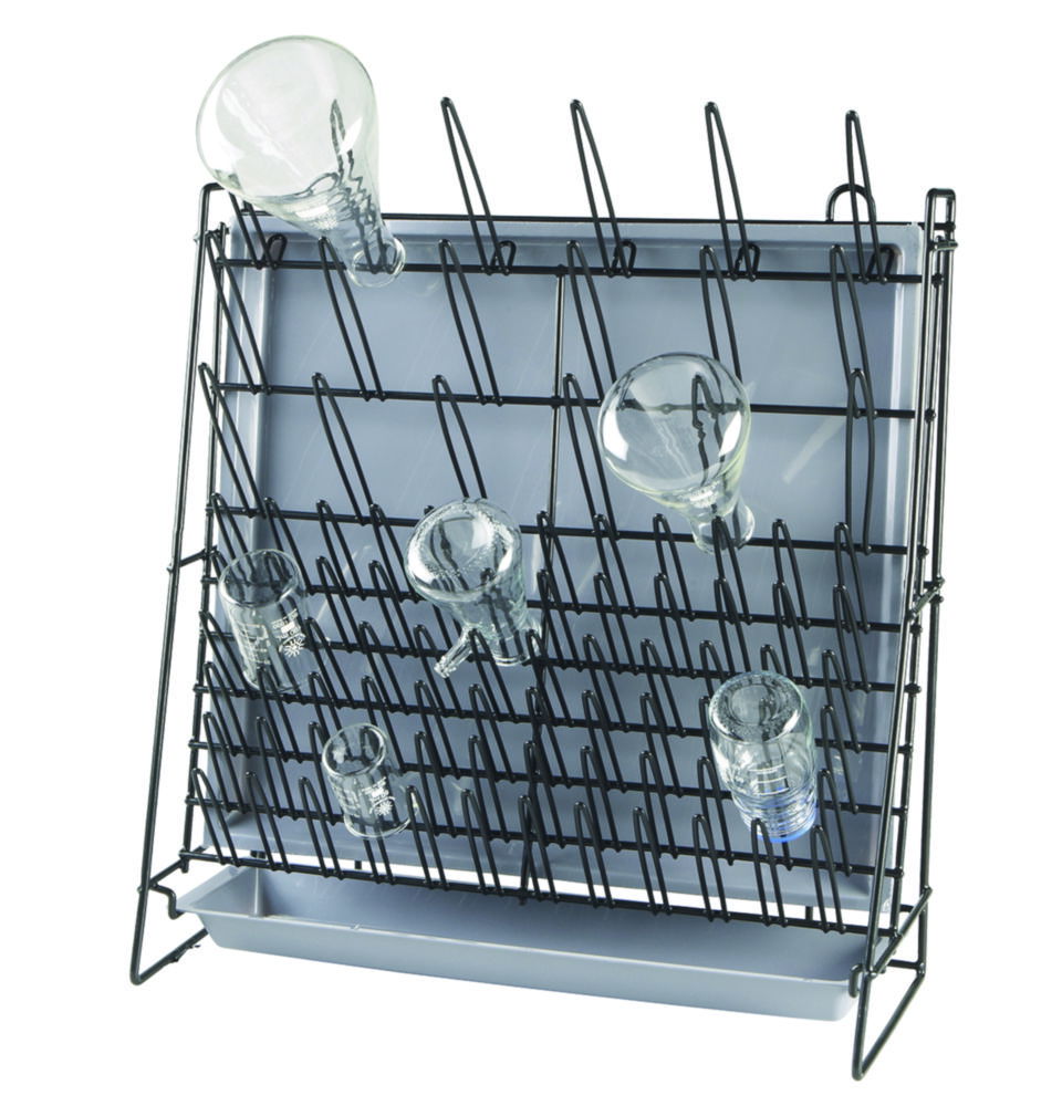 Draining racks, HDPE-coated steel wire Draining racks, HDPE-coated steel wire
