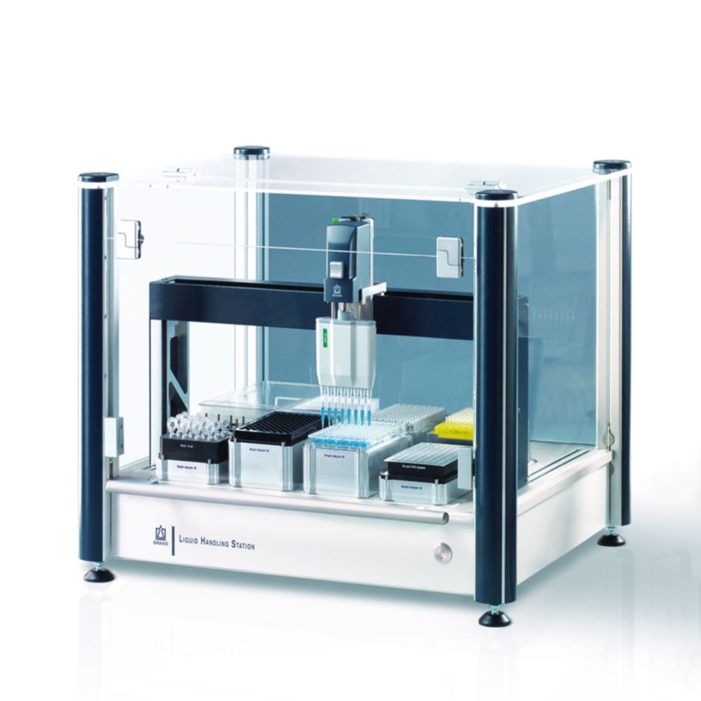 Liquid handling station pipetting robot Liquid handling station pipetting robot