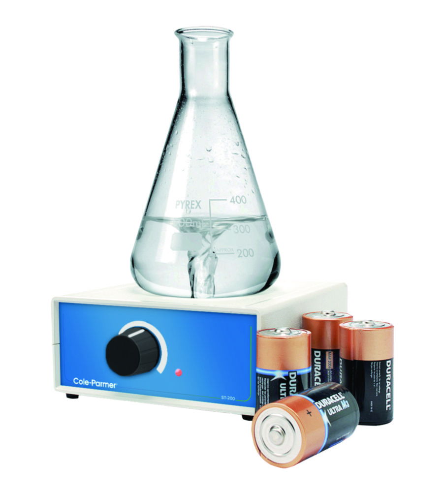 Magnetic stirrer ST-200-P, with battery operation. Magnetic stirrer ST-200-P, with battery operation.