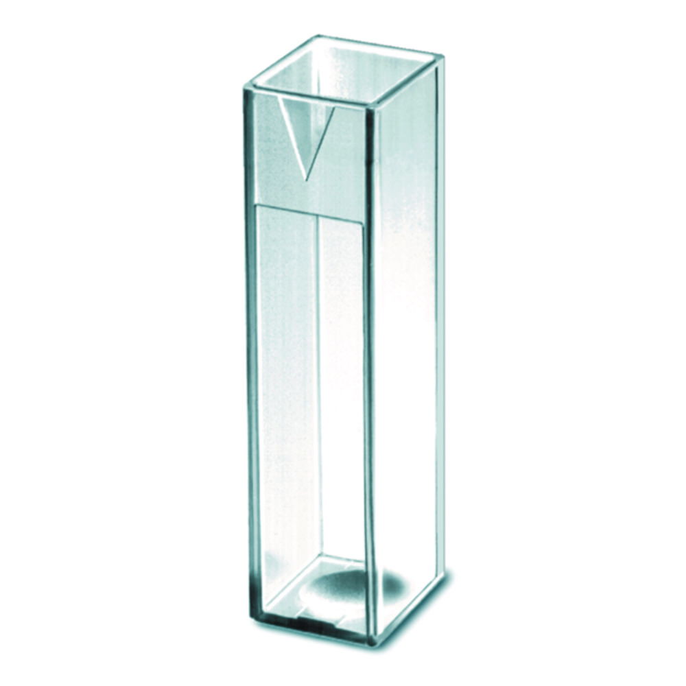 UV plastic cuvettes, macro UV plastic cuvettes, macro