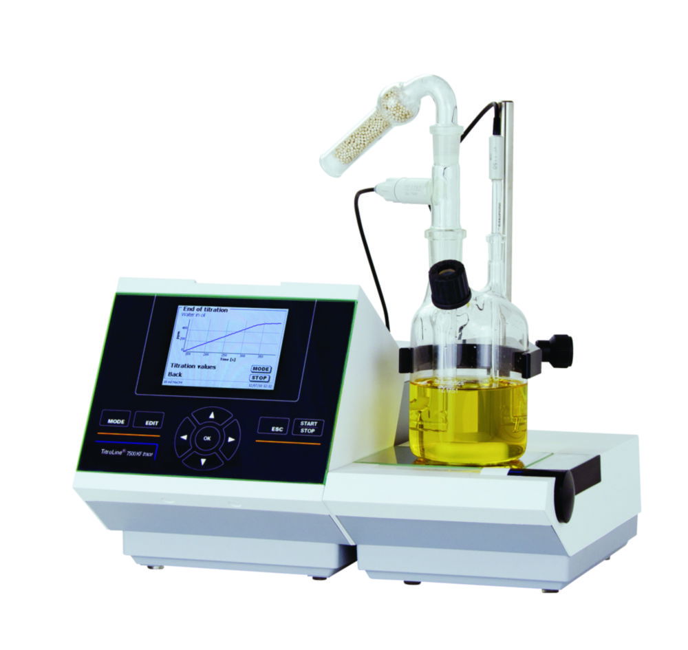 Coulometric KF-titrator TitroLine® 7500 KF trace module 1 Coulometric KF-titrator TitroLine® 7500 KF trace module 1