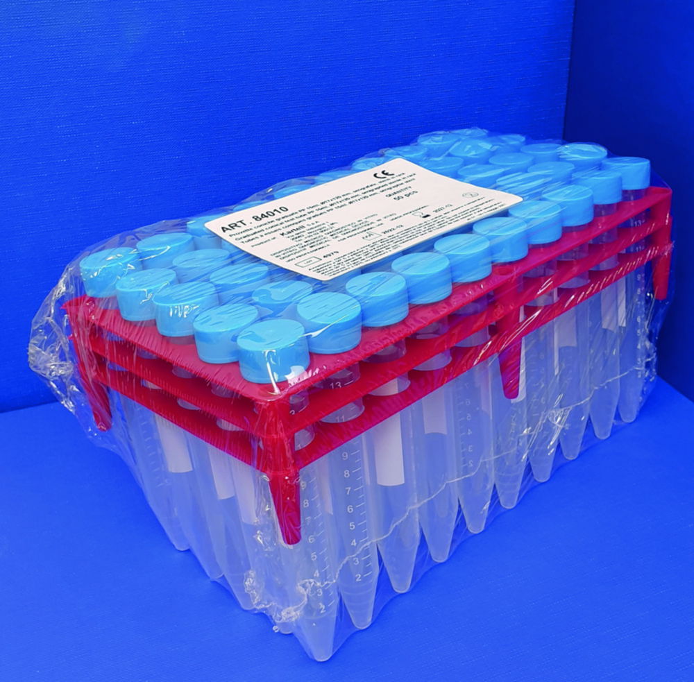 Centrifuge tubes, PP, conical, graduated Centrifuge tubes, PP, conical, graduated