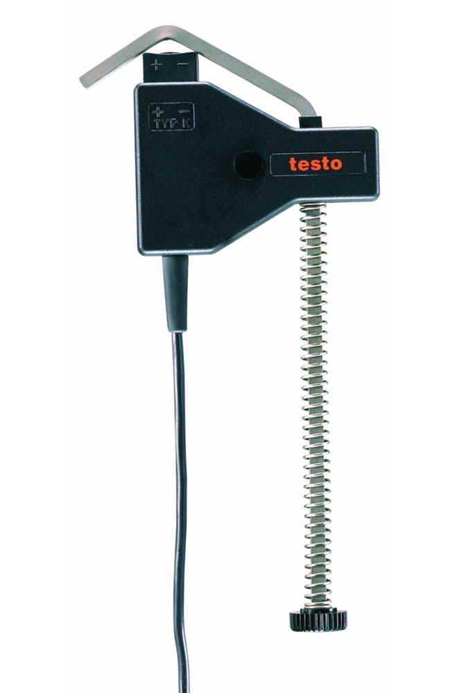 Pipe contact probe for testo measuring instruments Pipe contact probe for testo measuring instruments