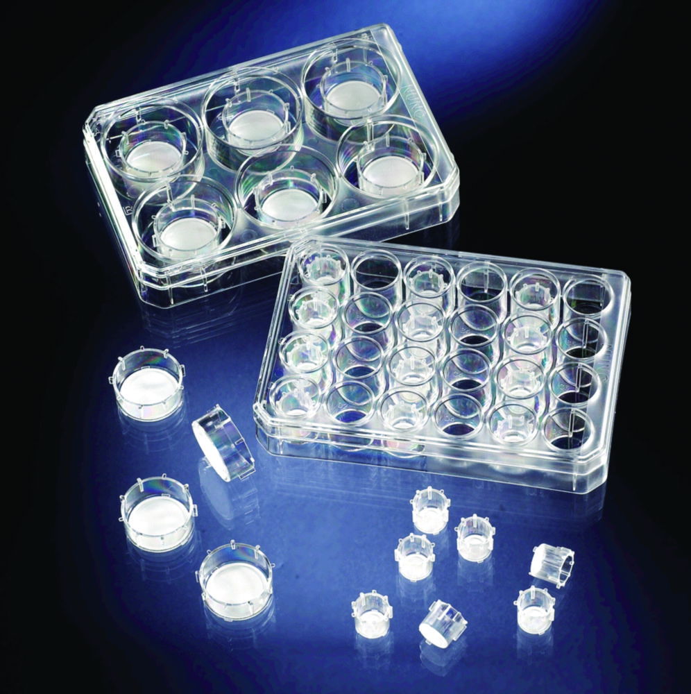 Cell Culture Inserts and Carrier Plates, PC, sterile Cell Culture Inserts and Carrier Plates, PC, sterile