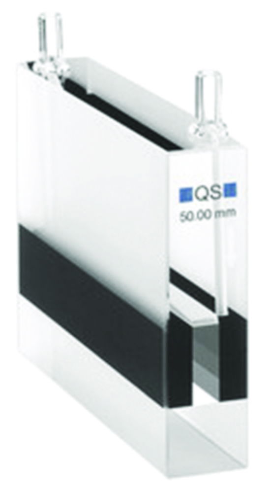 Cells for Absorption Measurement, Flow-Through Measurement, UV-range Cells for Absorption Measurement, Flow-Through Measurement, UV-range