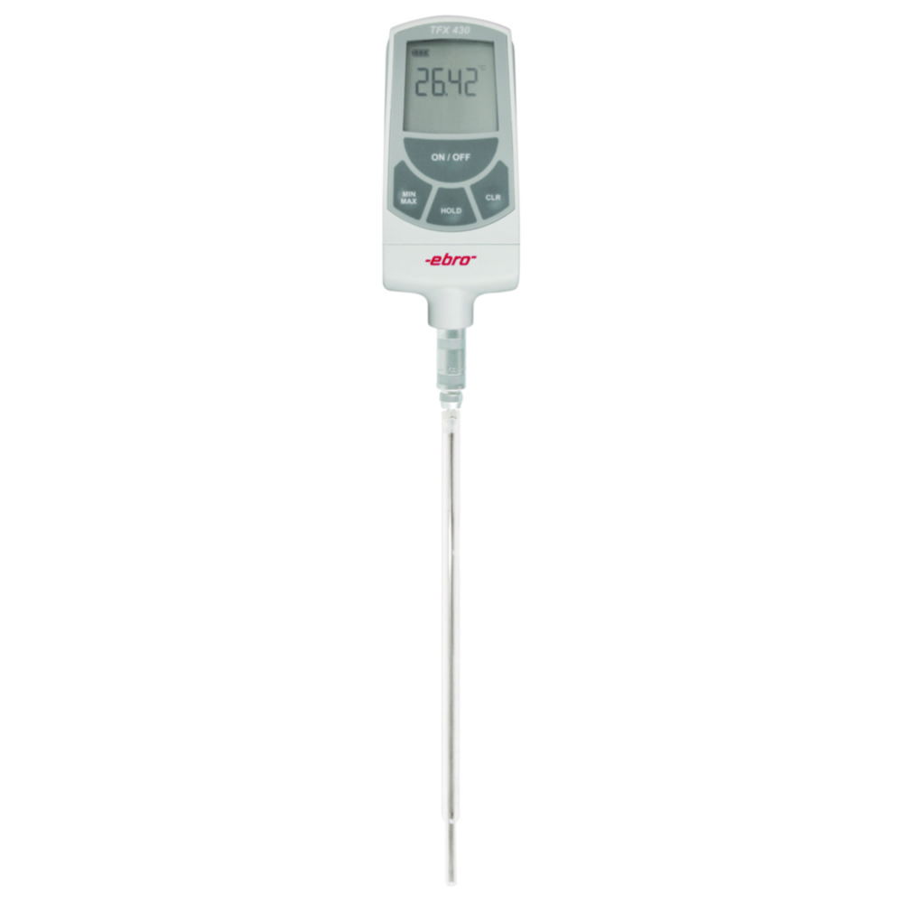 Precision thermometer TFX 430, with temperature probe TPX 330