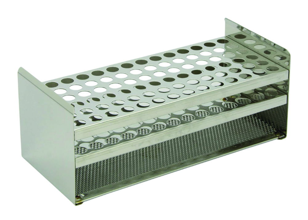 Racks for unstirred water baths Racks for unstirred water baths