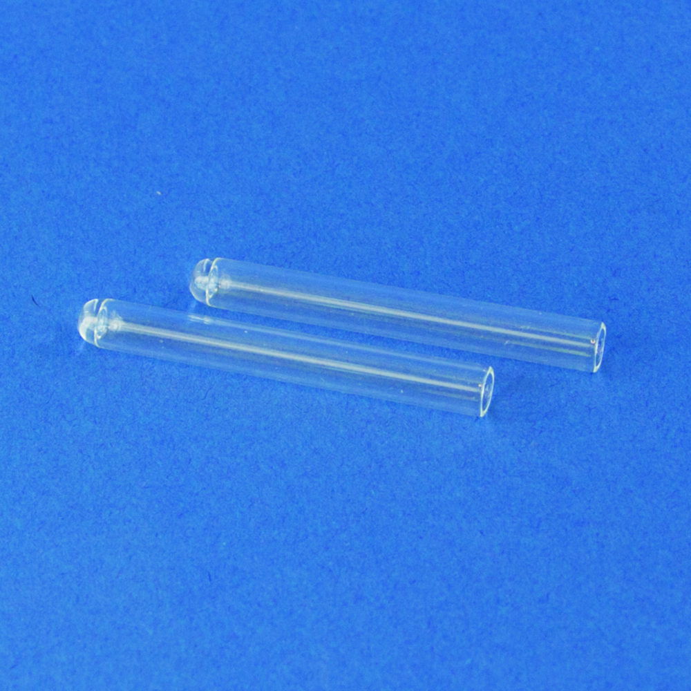 Test tubes, Durham, soda lime glass Test tubes, Durham, soda lime glass