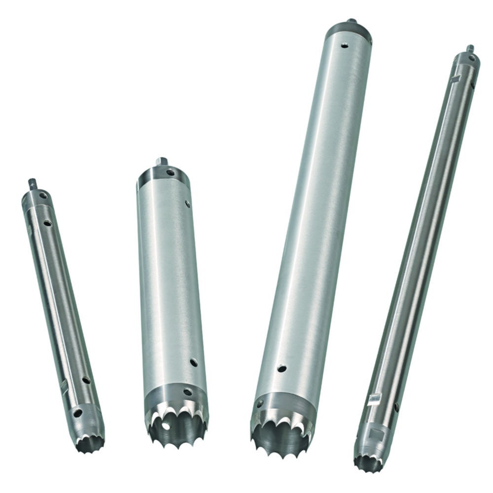 Sampling drill for stalk material Sampling drill for stalk material