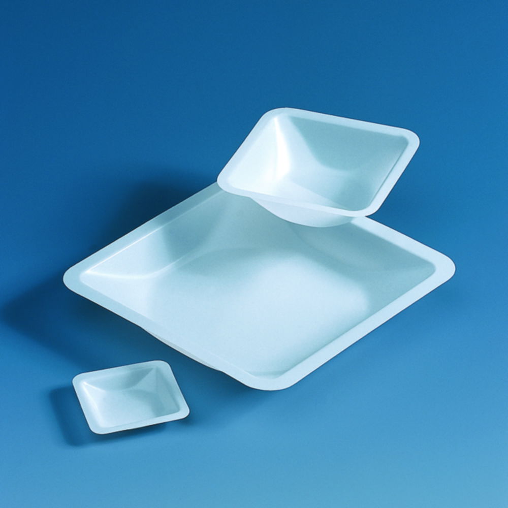 Weighing boats, PS, diamond shape, antistatic Weighing boats, PS, diamond shape, antistatic