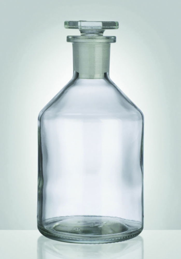 Narrow mouth reagent bottles, soda-lime glass Narrow mouth reagent bottles, soda-lime glass