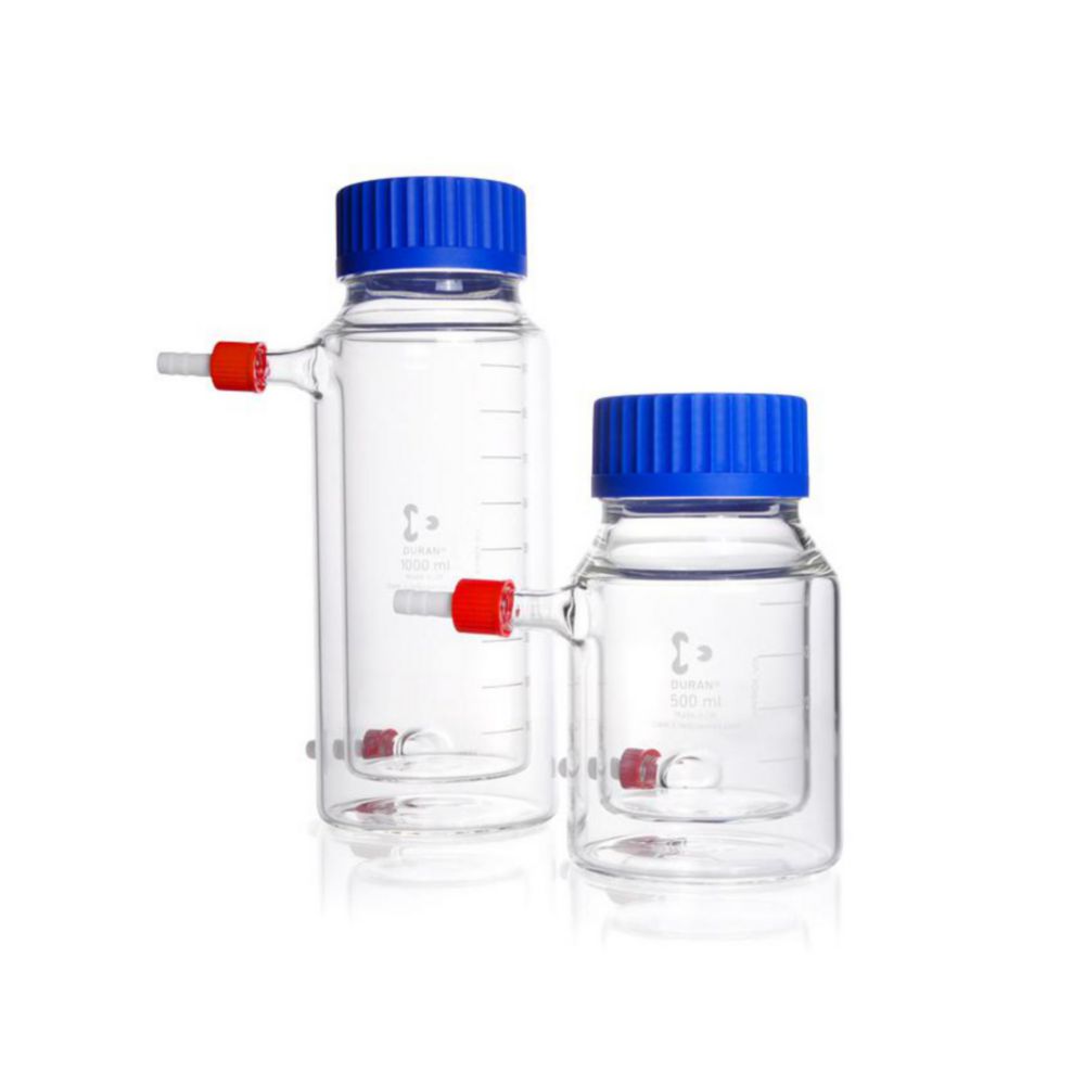 Double-walled wide-mouth bottles GLS 80®, DURAN® Double-walled wide-mouth bottles GLS 80®, DURAN®