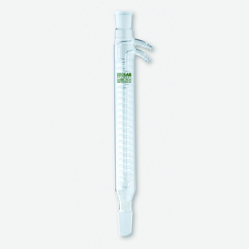 Condensers, ground glass joint, Dimroth, borosilicate glass 3.3. Condensers, ground glass joint, Dimroth, borosilicate glass 3.3.