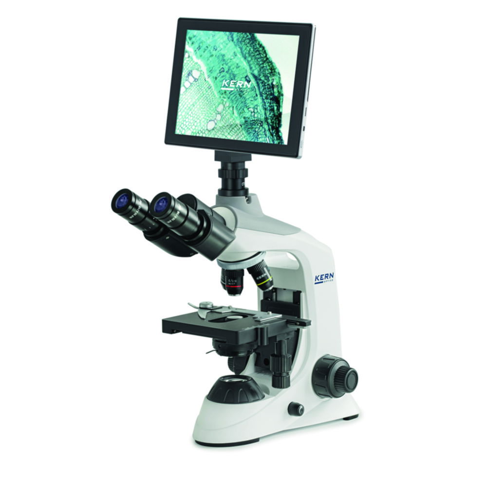 Transmitted light microscope-digital sets OBE, with tablet camera Transmitted light microscope-digital sets OBE, with tablet camera