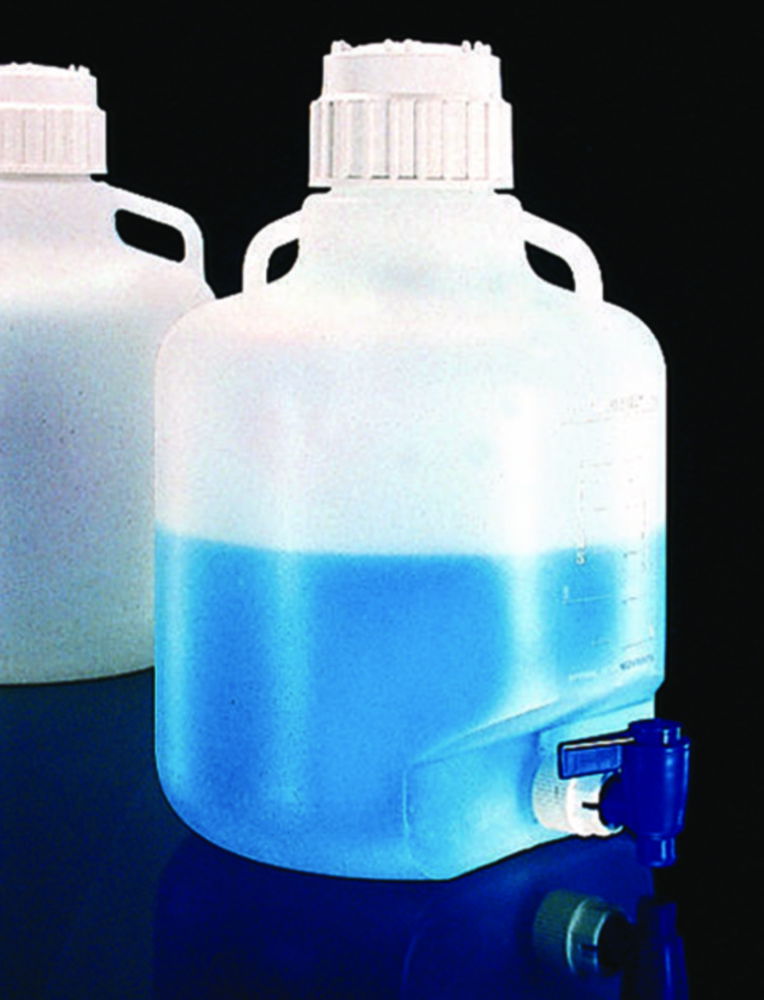 Aspirator Carboys Nalgene™, Type 2319, 2250, with handle, PP Aspirator Carboys Nalgene™, Type 2319, 2250, with handle, PP