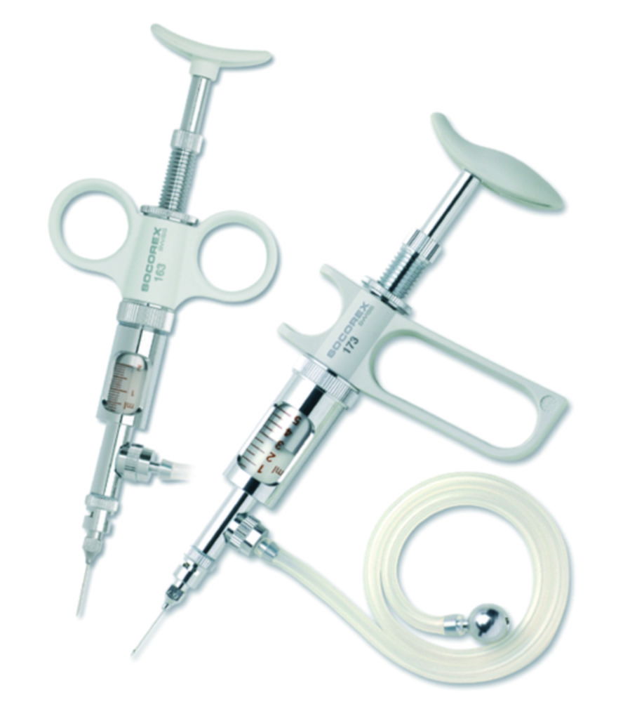 Self-filling laboratory syringes Dosys™ premium 174
