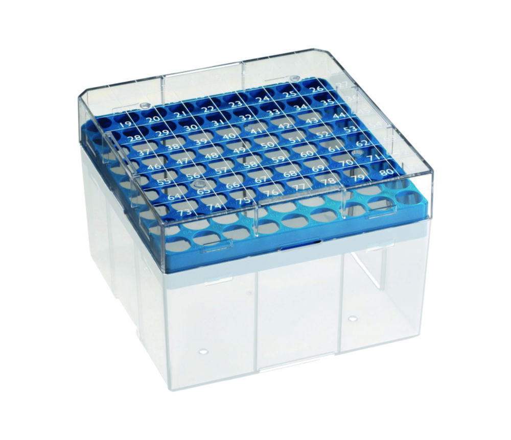 Cryo Boxes with grids, 132 x 132, PC Cryo Boxes with grids, 132 x 132, PC
