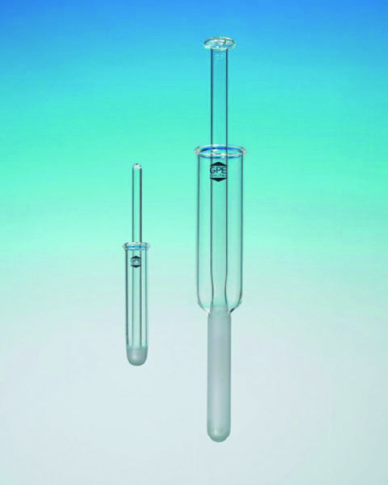 Homogenisers, Griffiths tube, Borosilicate glass 3.3 Homogenisers, Griffiths tube, Borosilicate glass 3.3
