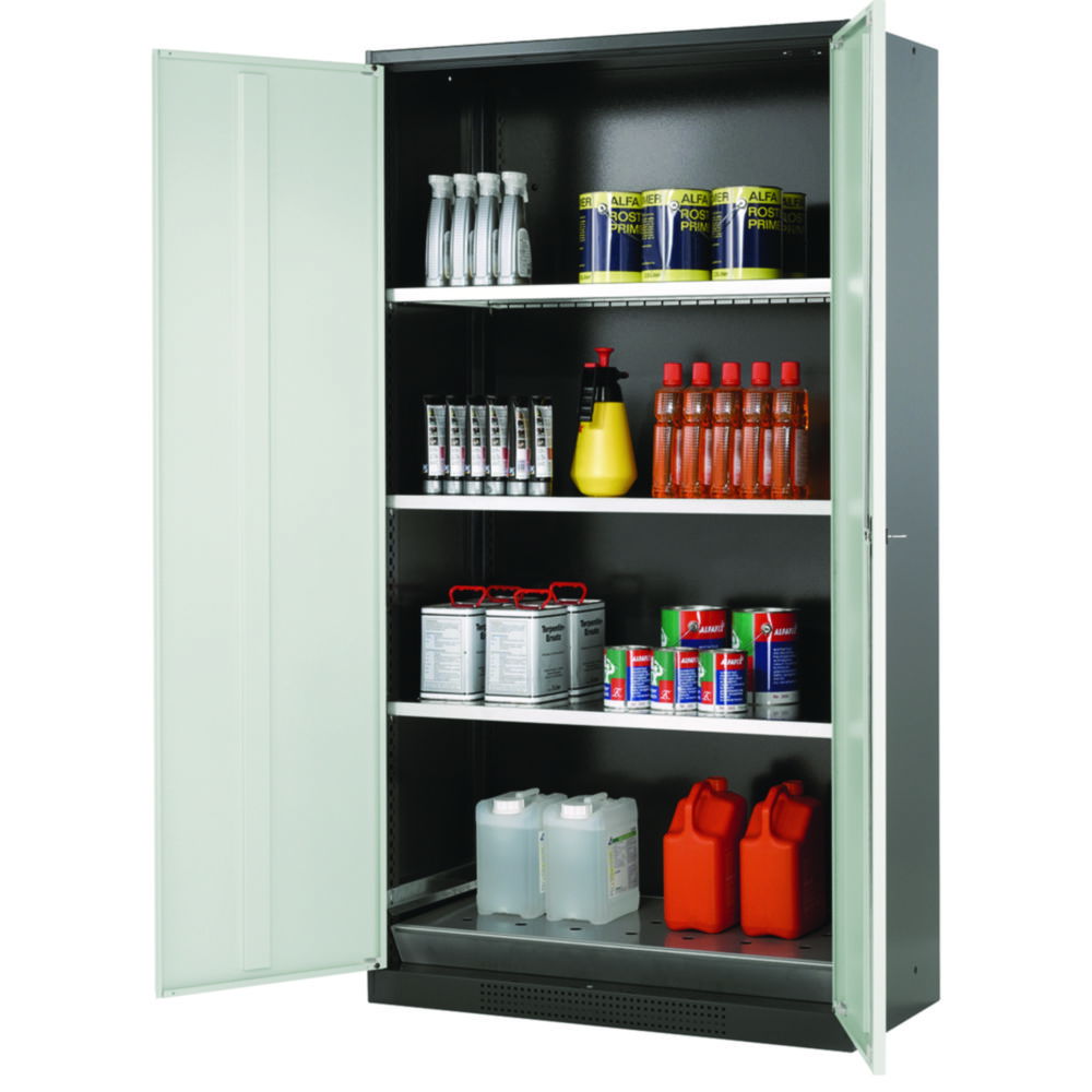 Cabinets for chemicals CS-CLASSIC with wing doors Cabinets for chemicals CS-CLASSIC with wing doors