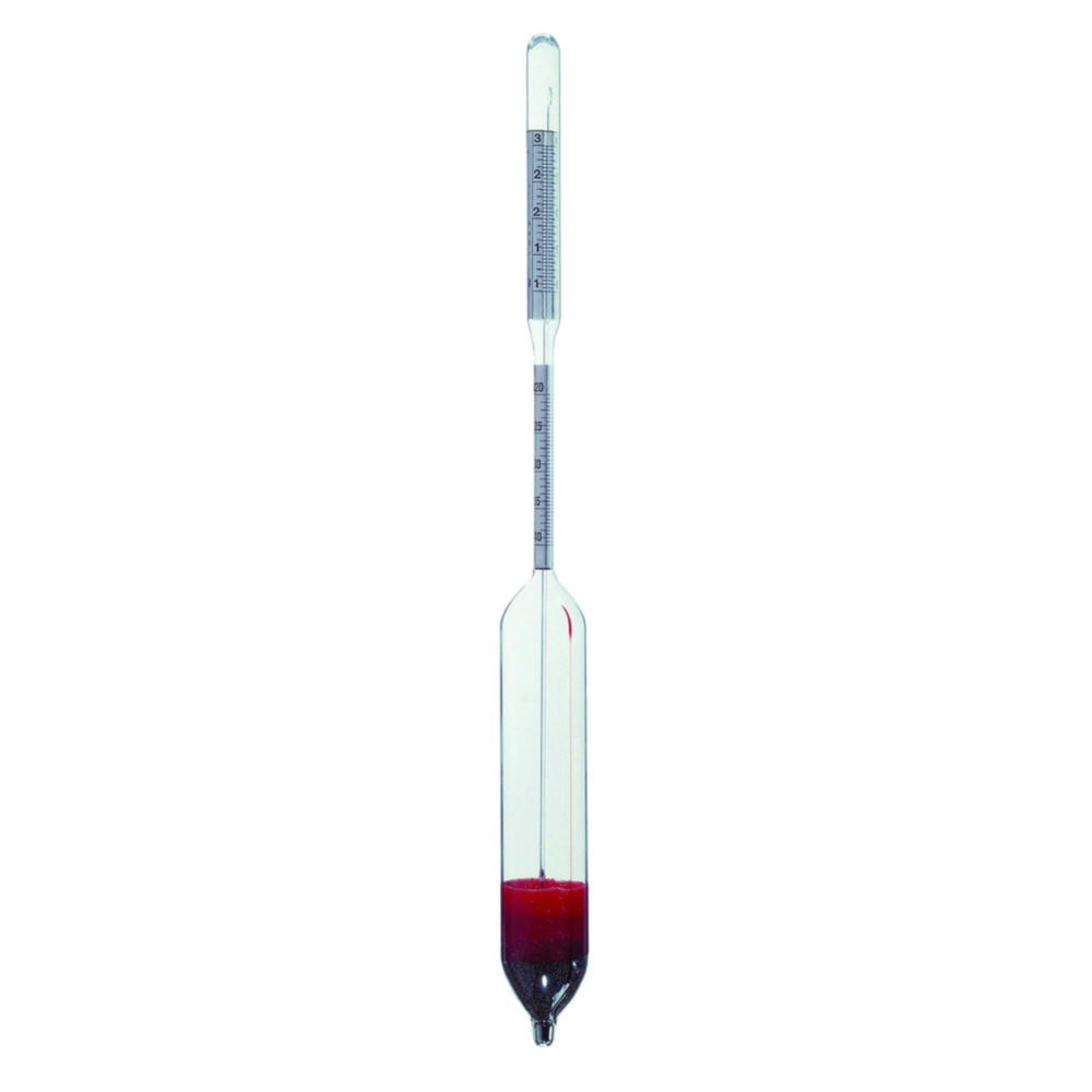 Precison-Hydrometer, Lactodensimeter, calibratable Precison-Hydrometer, Lactodensimeter, calibratable