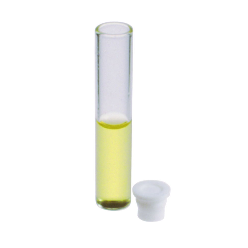 Shell Vials Teteseal®, with cap Shell Vials Teteseal®, with cap