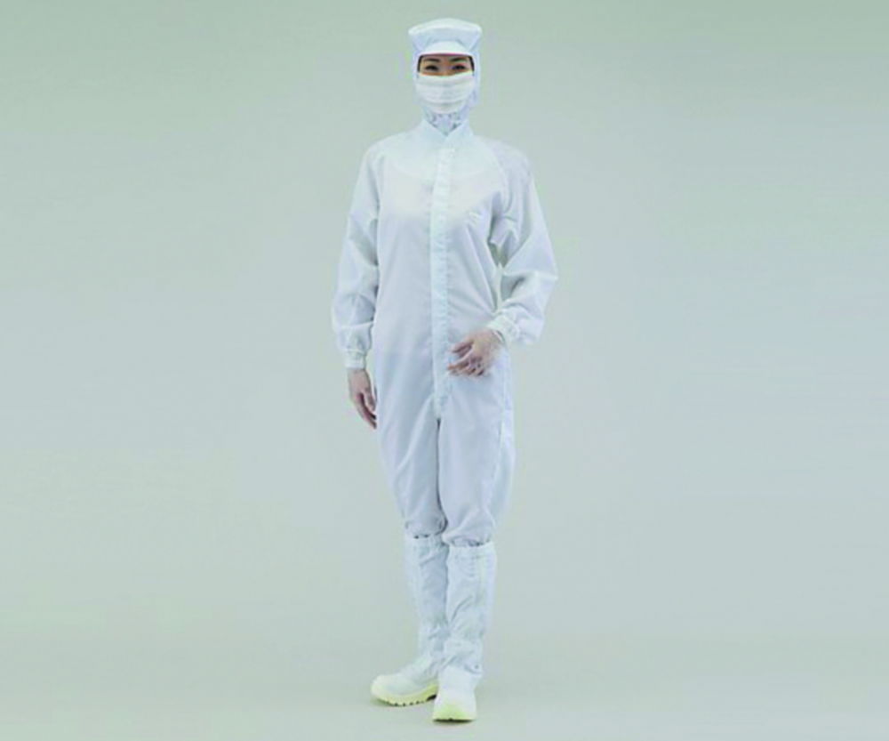 Overall for cleanroom ASPURE, polyester, with side leg pocket Overall for cleanroom ASPURE, polyester, with side leg pocket