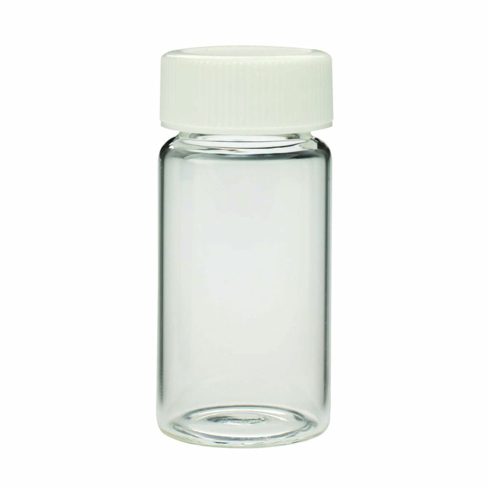 Scintillation Vials, borosilicate glass, caps attached Scintillation Vials, borosilicate glass, caps attached