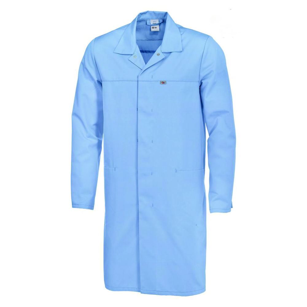 Women's and men's coats, light blue Women's and men's coats, light blue
